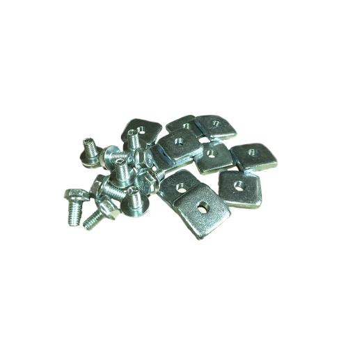 Набор винтов с большими шайбами для алюминиевого лестничного лотка, 10 шт.